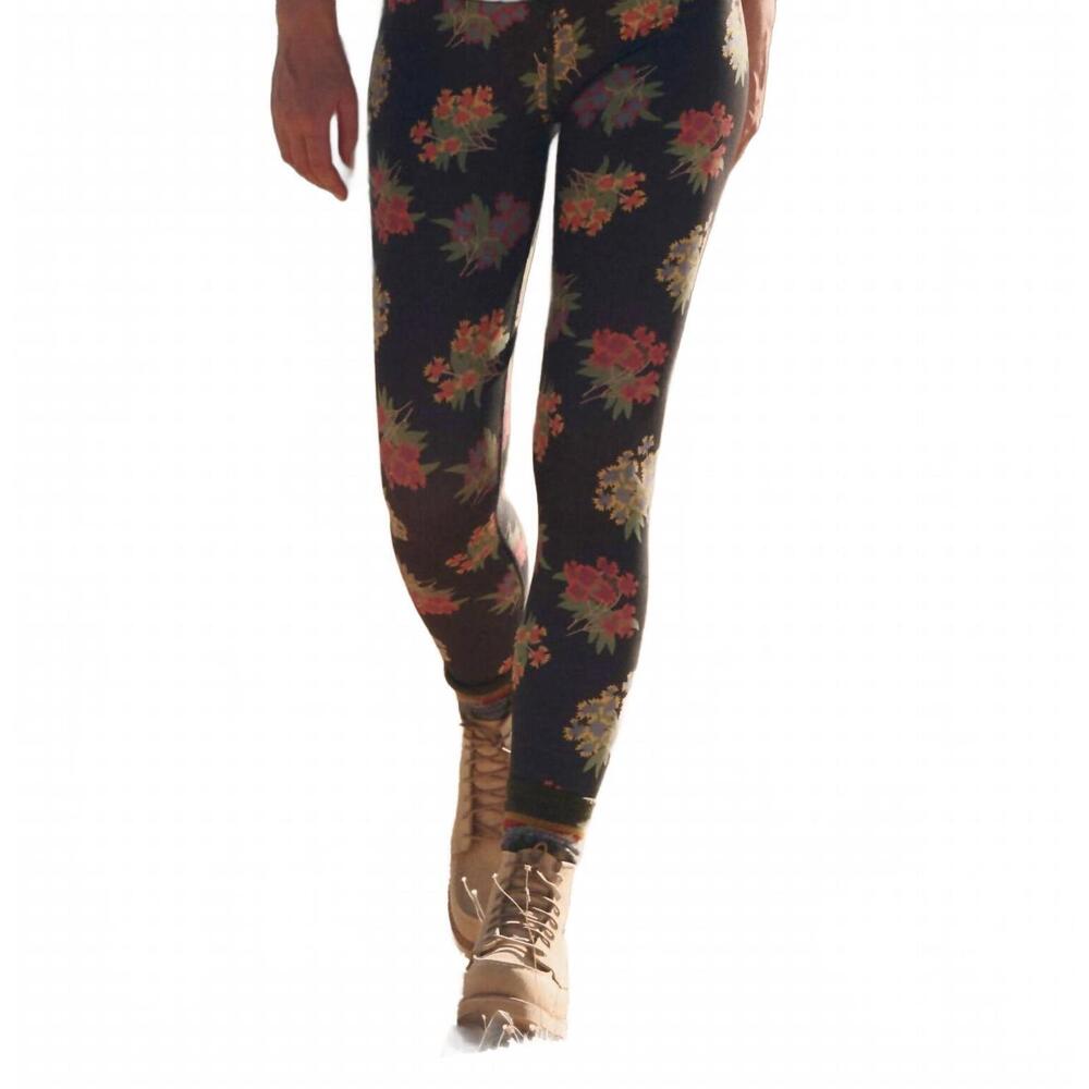 NEW THE GREAT OUTDOORS journey ultra soft peached finish legging in black palisa